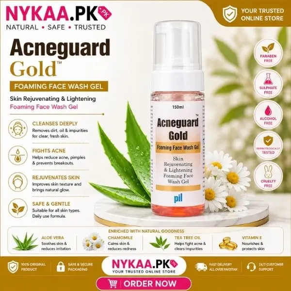 Acneguard Gold Foaming Face Wash Gel In Pakistan