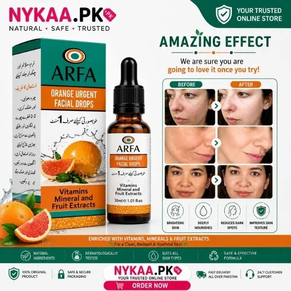 Arfa Urgent Facial Drops Price In Pakistan