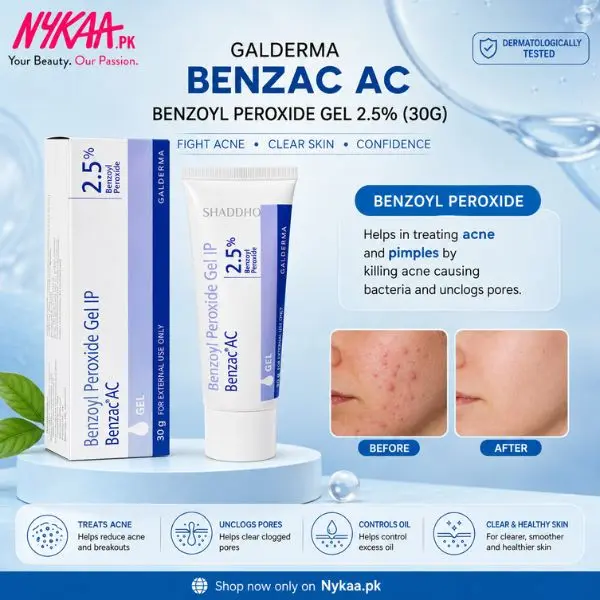 Benzac AC 2.5% Gel In Pakistan