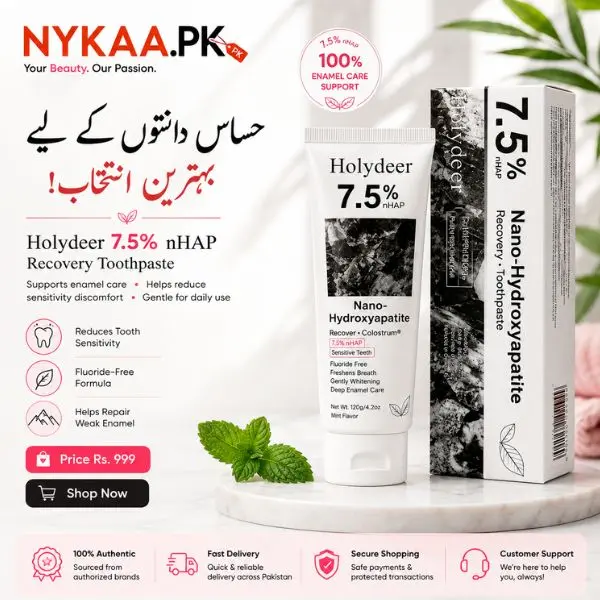 Holydeer Recovery Toothpaste 7.5% Nano Hydroxyapatite