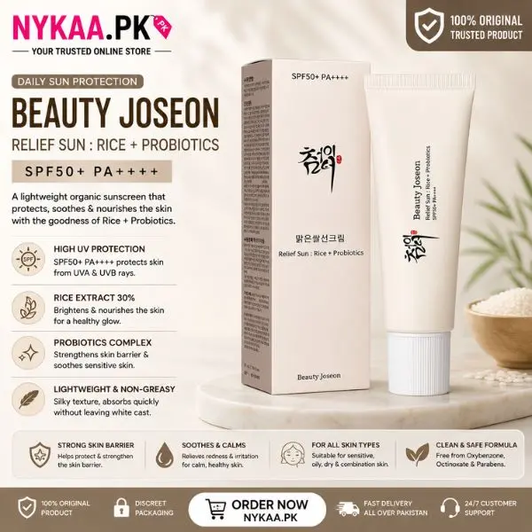 Joseon Rice Probiotics Relief Sunscreen In Pakistan