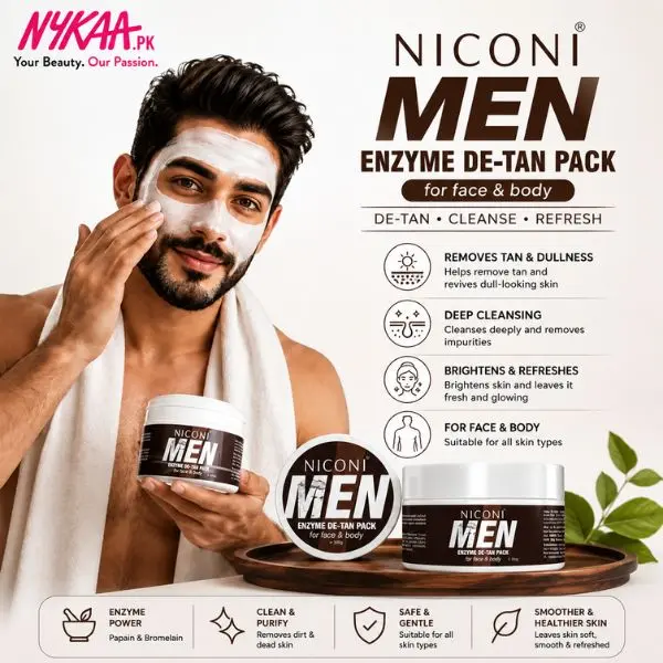 Niconi Men Enzyme De Tan Cream in Pakistan