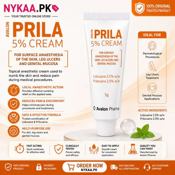 Prila 5% Cream In Pakistan
