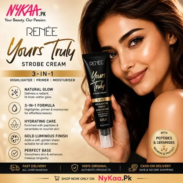 Renee Yours Truly Strobe Rose Gold Cream