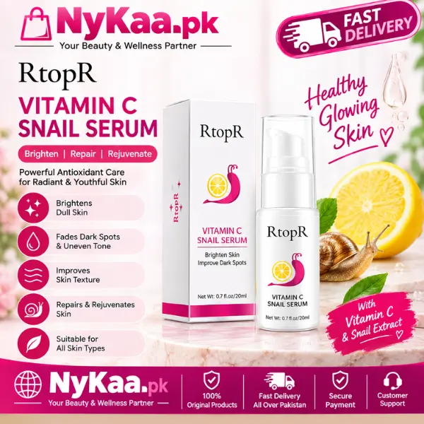 RtopR Vitamin C Snail Serum Best Vitamin C in Pakistan