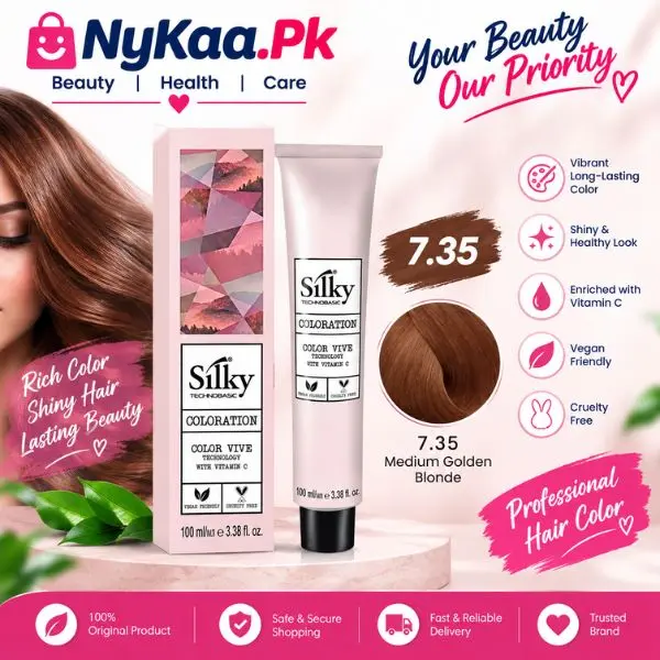 Silky Coloration 7.35 Hair Color In Pakistan