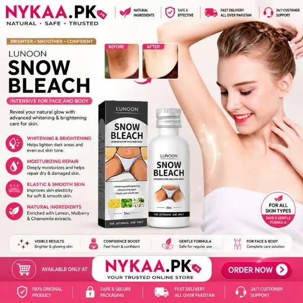 Snow Bleach Cream For Private Part Underarm Whitening In Pakistan