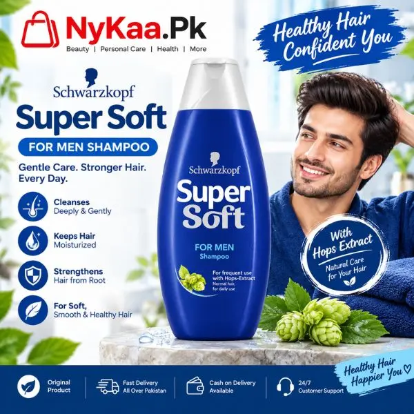 Super Soft For Men Shampoo In Pakistan
