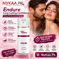 Man Matters Endure Delay Spray In Pakistan