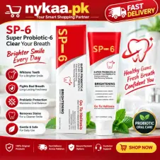 YAYASHI SP-6 Probiotic Whitening Toothpaste in Pakistan 