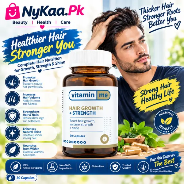 Vitamin Me Hair Growth Strength Capsules In Pakistan