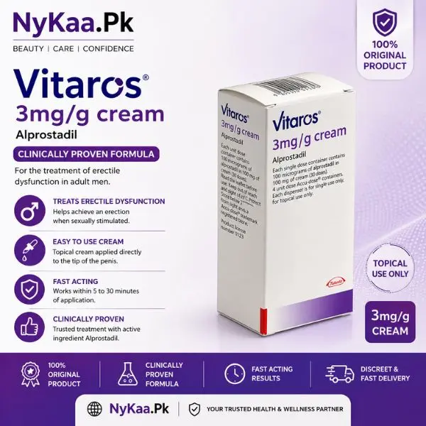 Vitaros Cream In Pakistan